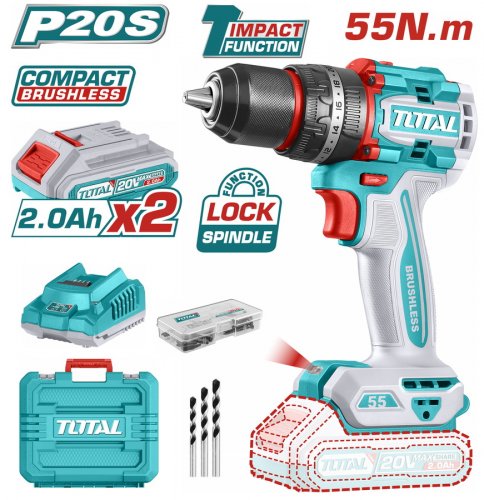 ხრახნდამჭერი TOTAL TIDLI20558