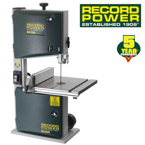 ლენტური ხერხი  Record Power BS 250