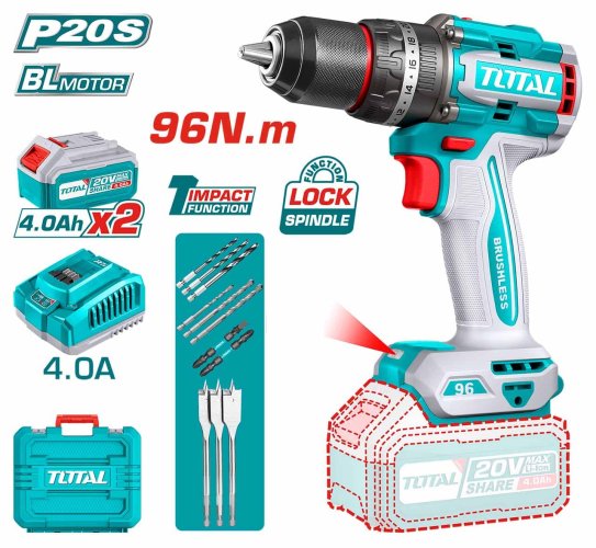 Screwdrivers TOTAL TIDLI20968